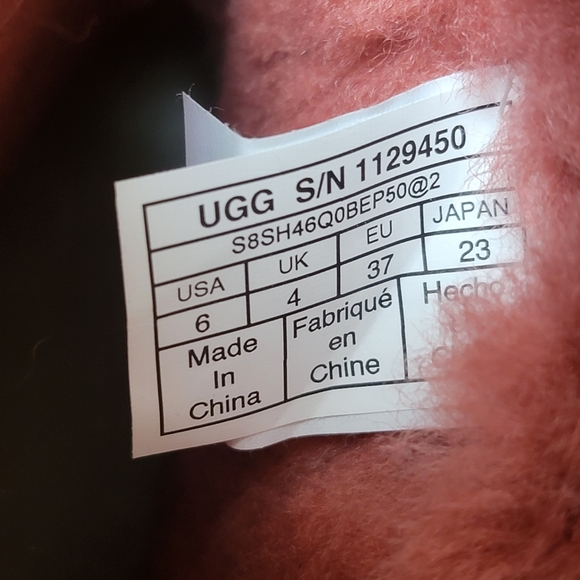 Ugg Australia Classic Short II Logo Boots size 6 - Picture 6 of 6